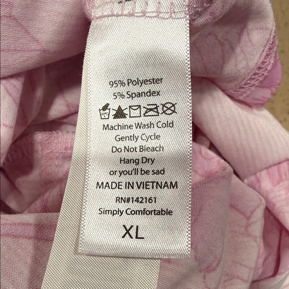 LuLaRoe Pink Floral Hoodie - Picture 7 of 7